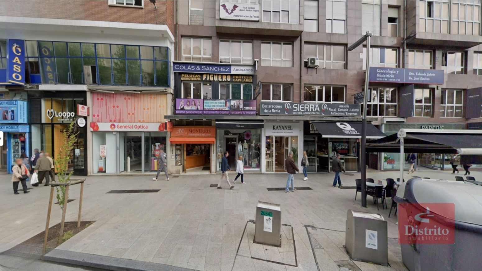 Vista exterior de Local de lloguer en Santander