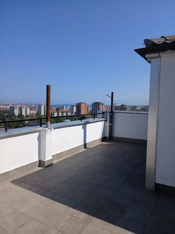 Terrasse von Wohnung zur Miete in Gijón  mit Heizung und Terrasse