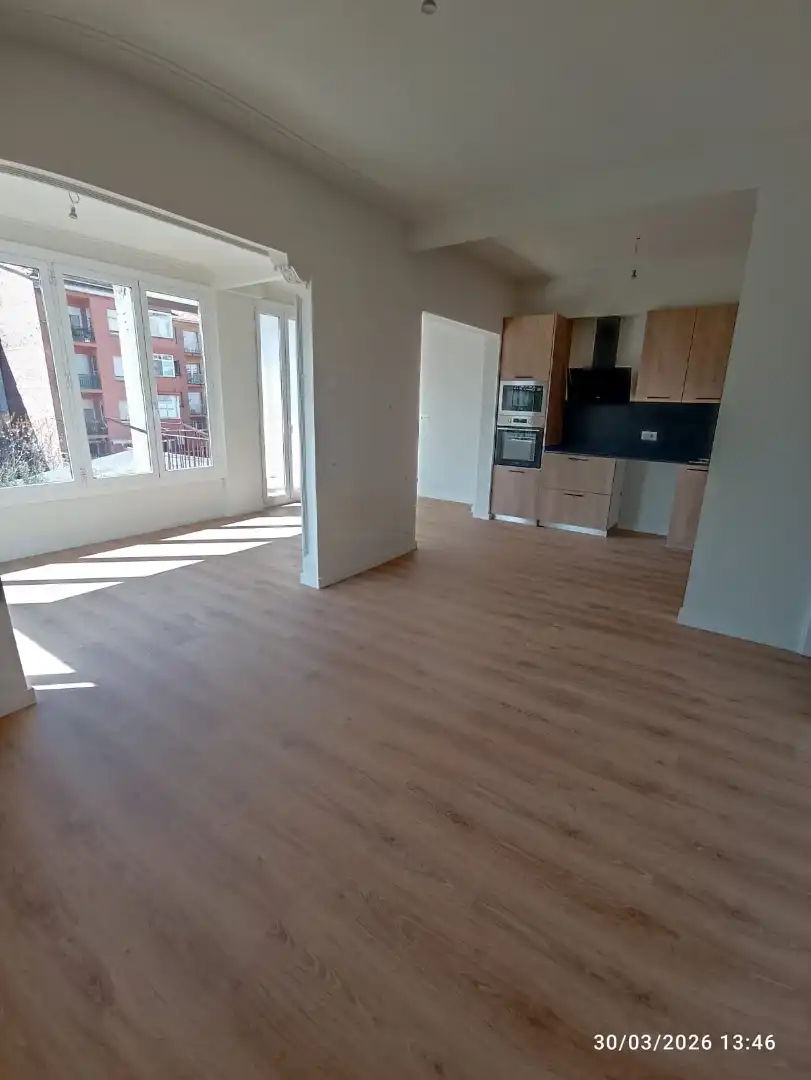 Wohnzimmer von Wohnung zum Verkauf in Berga mit Heizung, Terrasse und Balkon