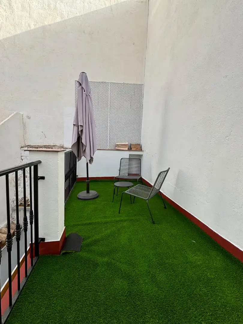 Terrace of Houses for share in Jaén  with Air Conditioner, Private garden and Terrace