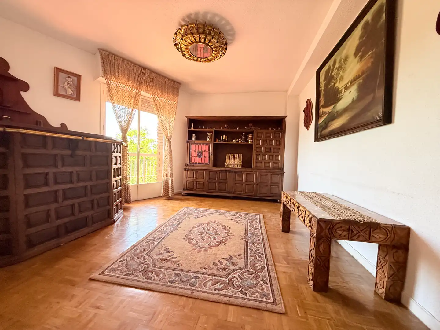 Sala de estar de Piso en venta en Madrid con Aire acondicionado, Terraza y Amueblado