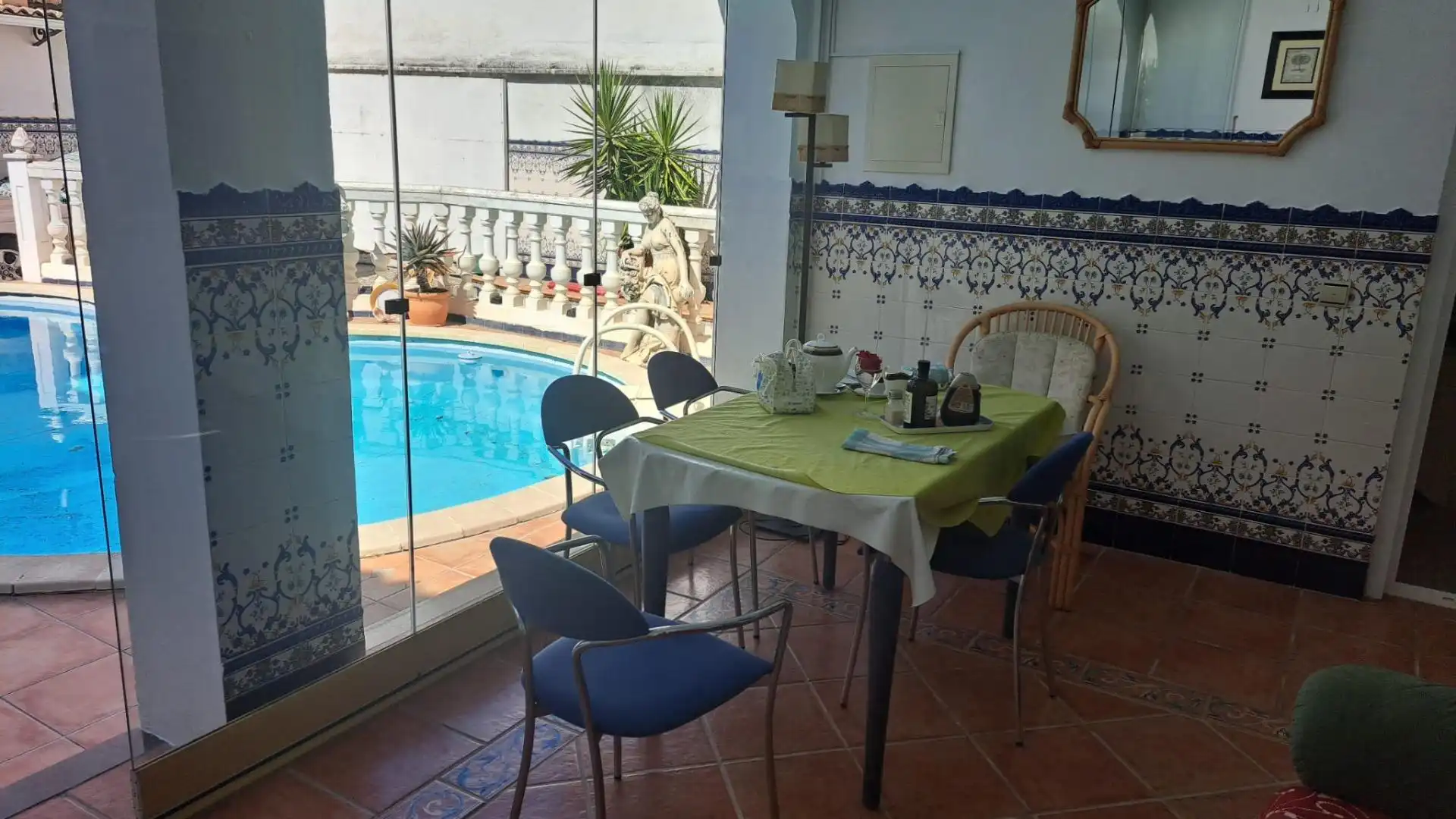 Jardín de Casa o chalet en venta en Salvatierra de los Barros con Aire acondicionado, Terraza y Trastero