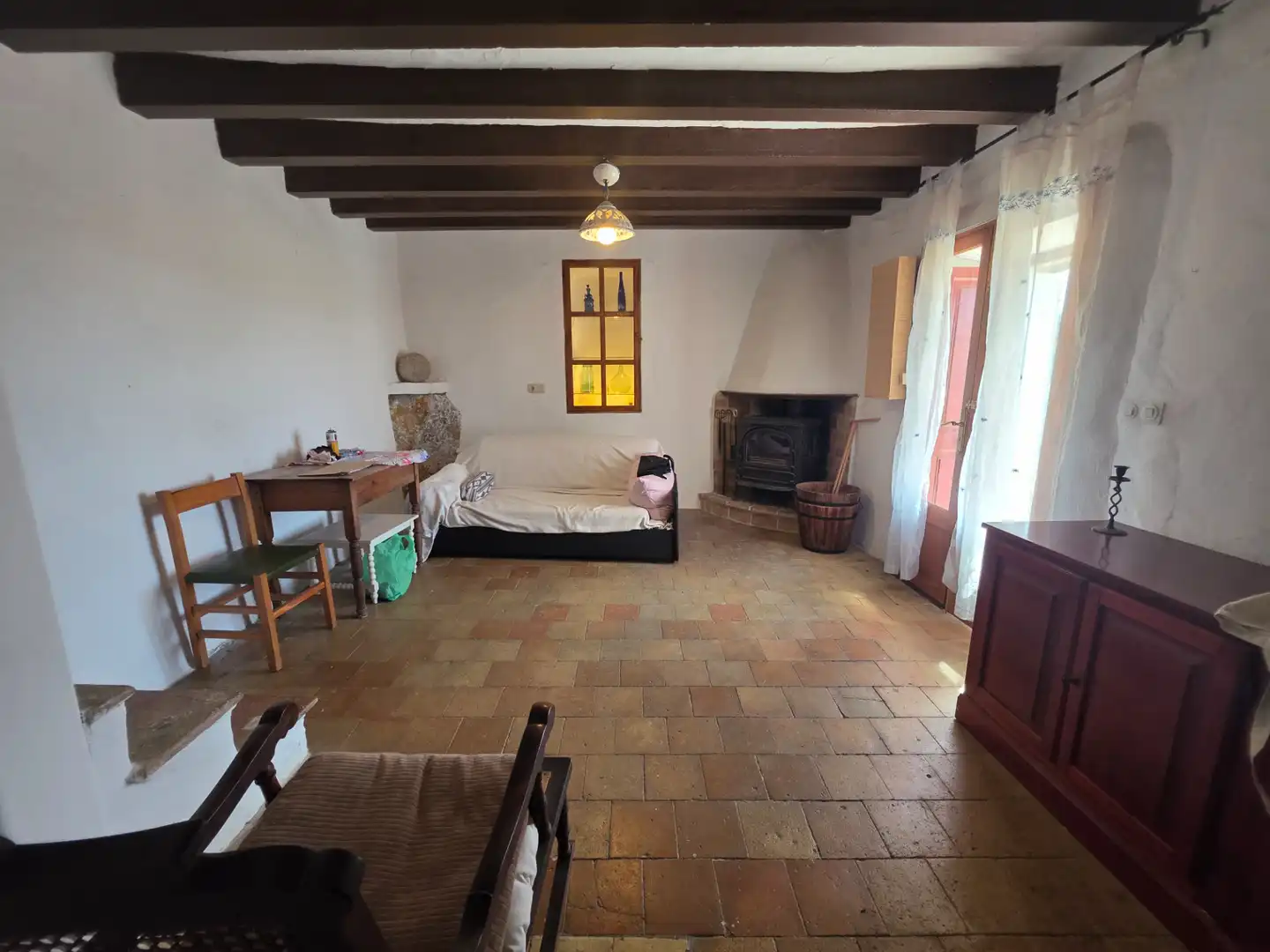 Sala de estar de Casa o chalet en venta en Puigpunyent con Jardín privado
