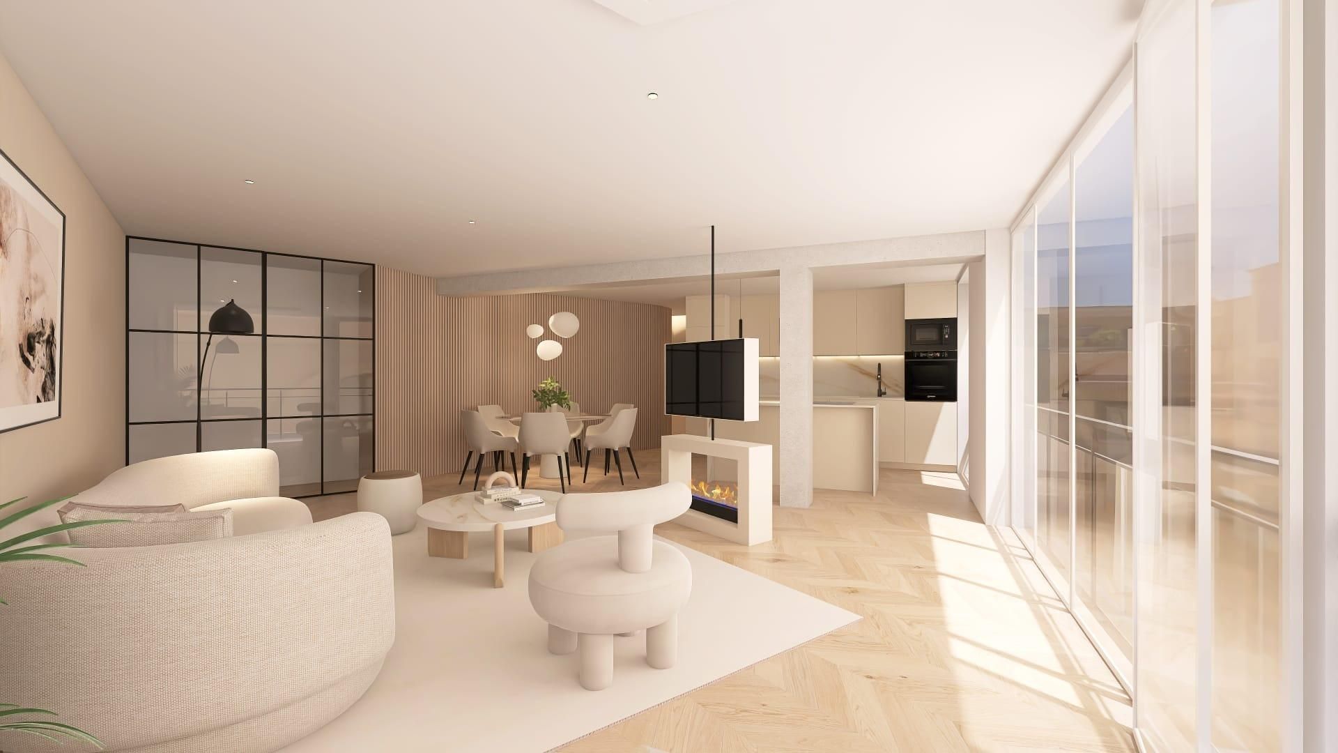 Living room of Flat for sale in Málaga Capital  with Air Conditioner, Terrace and Balcony