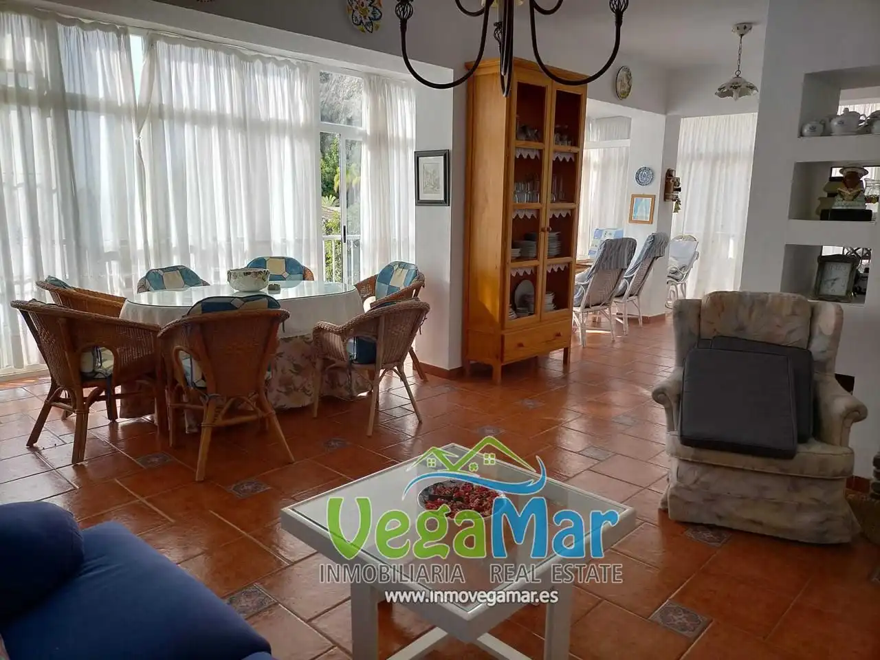 Comedor de Casa o chalet en venta en Almuñécar con Aire acondicionado, Jardín privado y Terraza