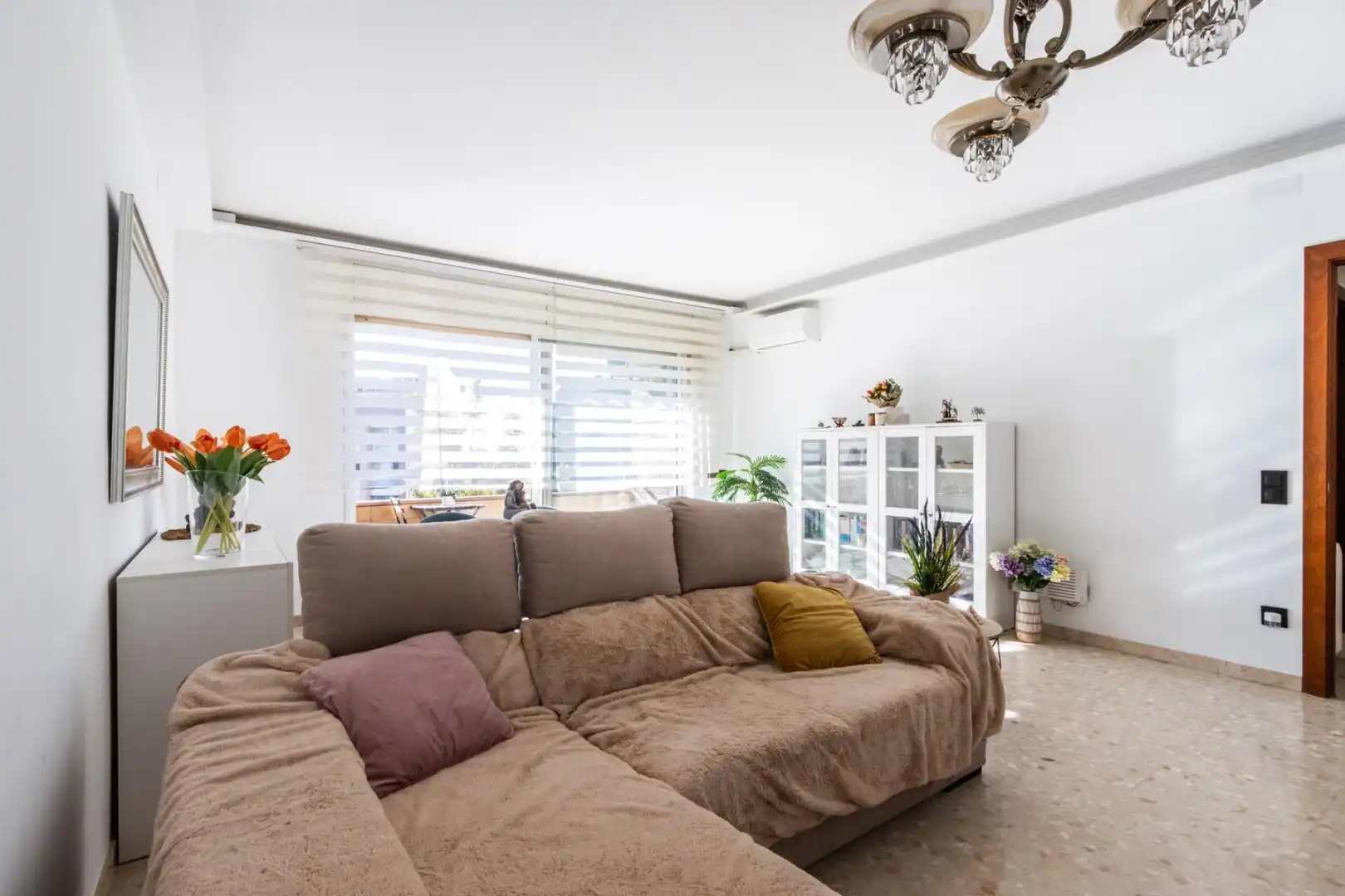 Sala de estar de Piso en venta en Sabadell con Aire acondicionado, Calefacción y Trastero