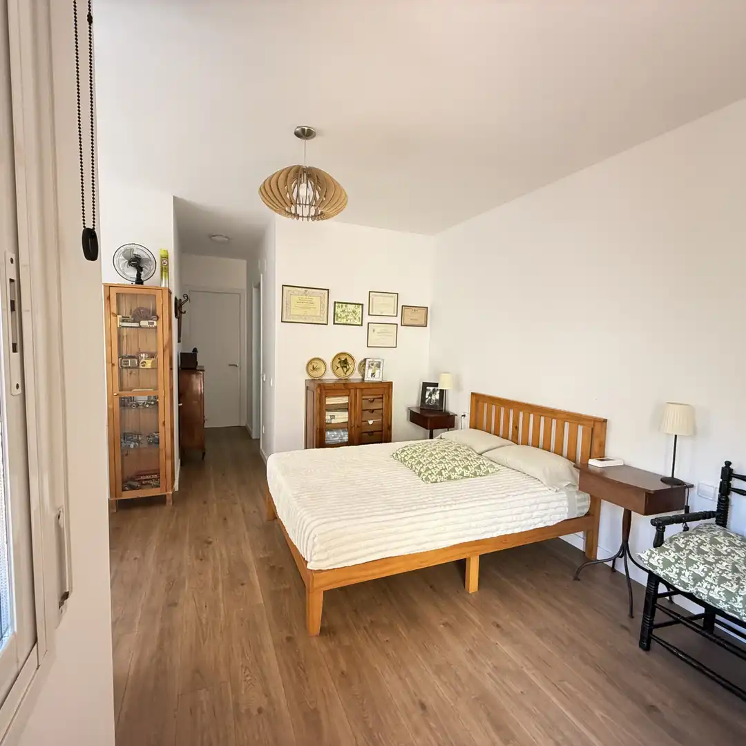 Dormitori de Casa adosada en venda en Sitges amb Calefacció, Jardí privat i Parquet