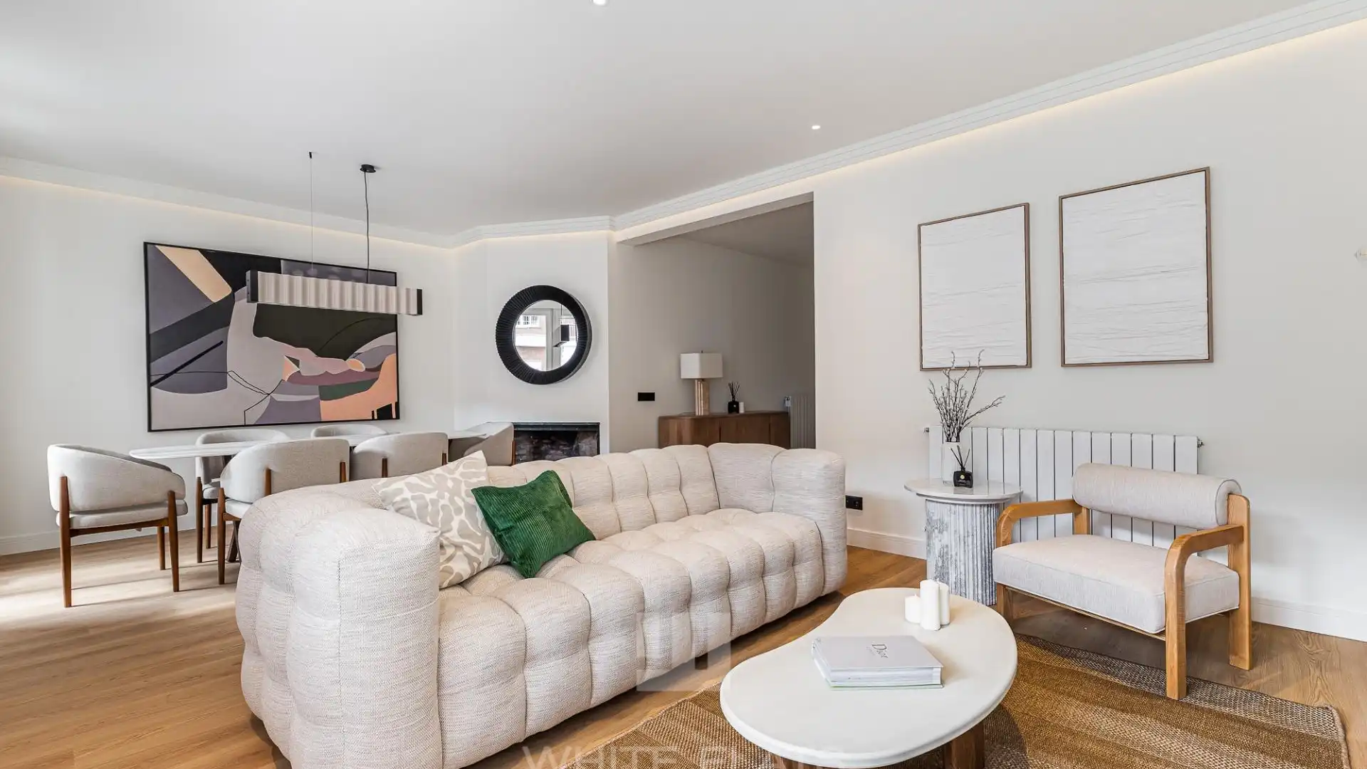 Wohnzimmer von Wohnung zum Verkauf in  Madrid Capital