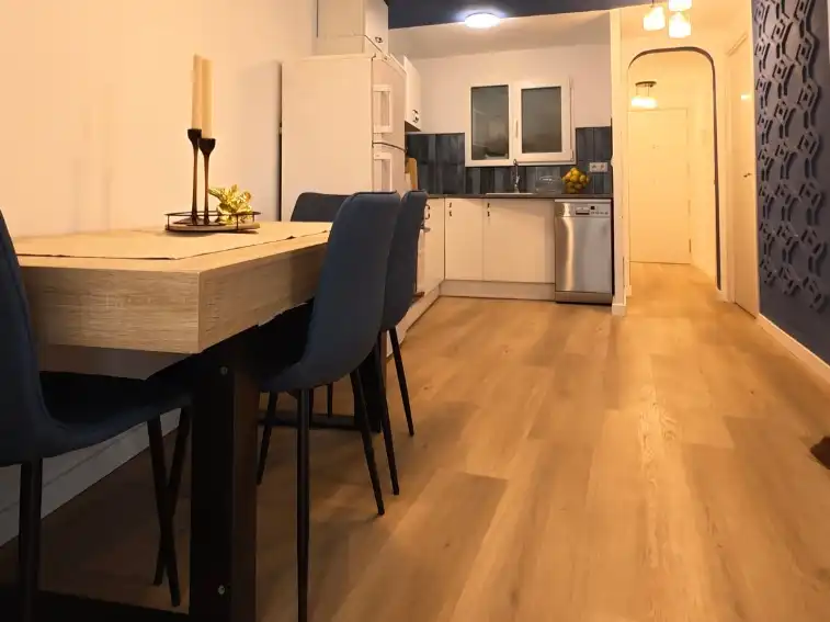 Esszimmer von Wohnung zum Verkauf in Badalona mit Balkon
