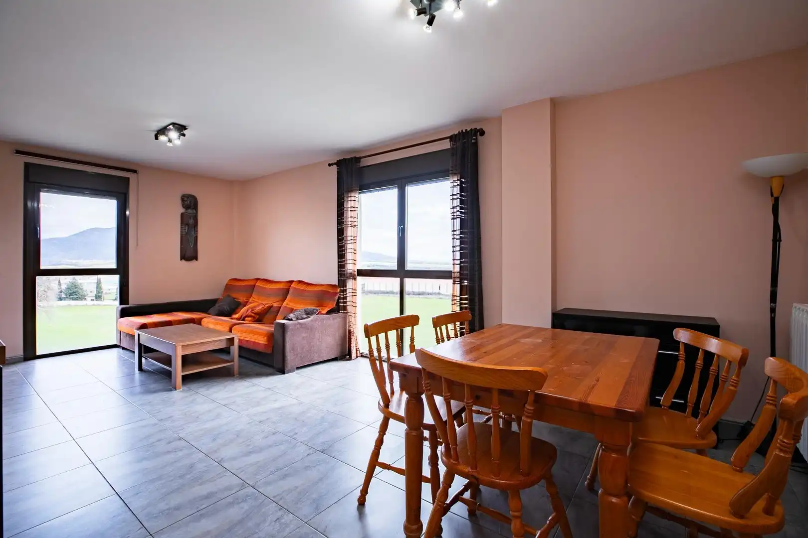 Living room of Duplexes for sale in Canal de Berdún  with Heating, Terrace and Storage room