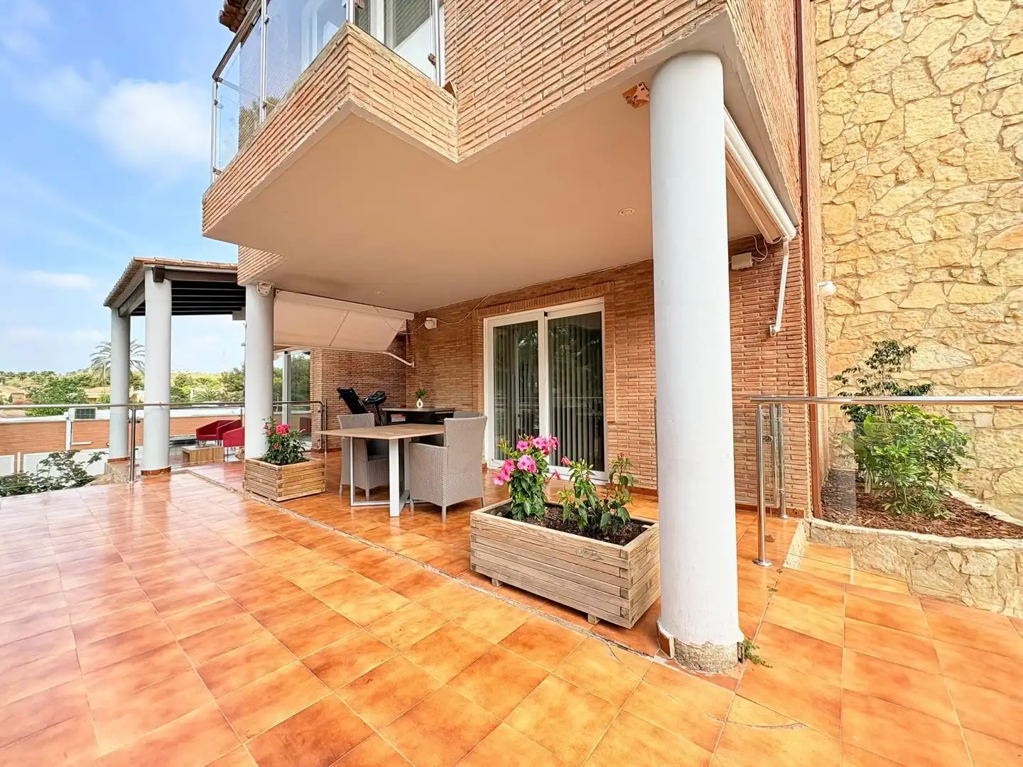 Terraza de Casa o chalet en venta en Alfinach - Los Monasterios