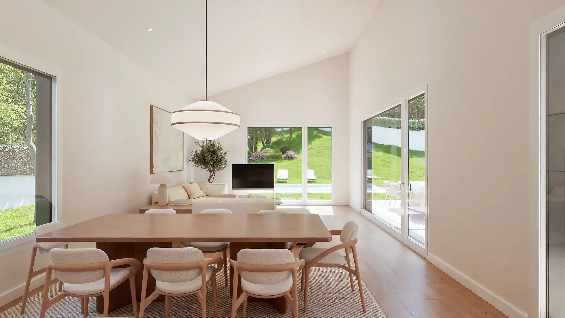 Esszimmer von Haus oder Chalet zum Verkauf in Donostia - San Sebastián  mit Heizung, Privatgarten und Terrasse