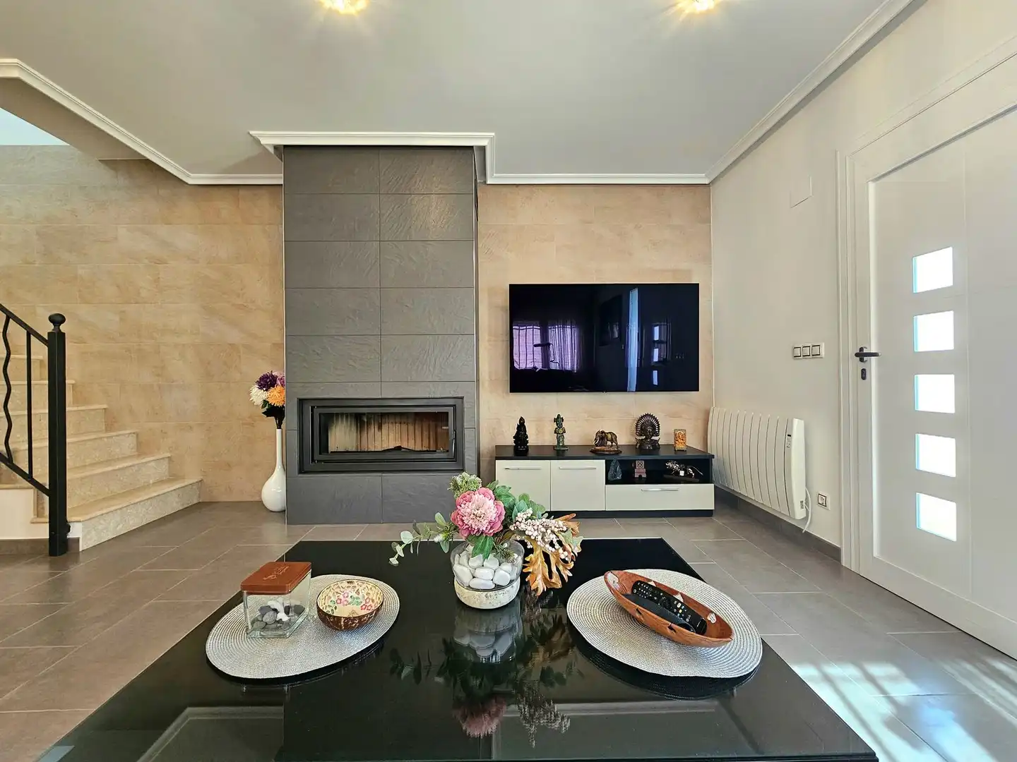 Sala de estar de Casa o chalet en venta en Torrevieja con Jardín privado, Terraza y Piscina