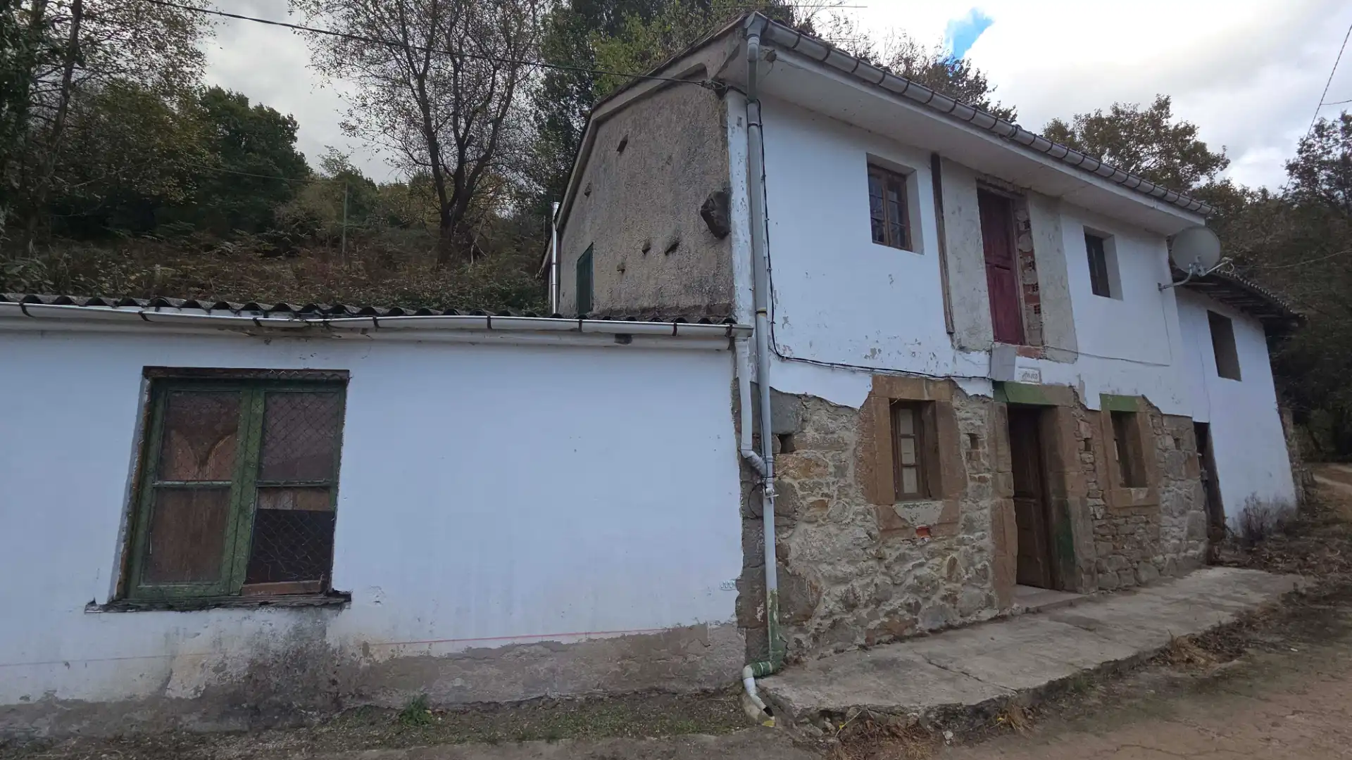Vista exterior de Casa o chalet en venta en Langreo con Calefacción y Trastero