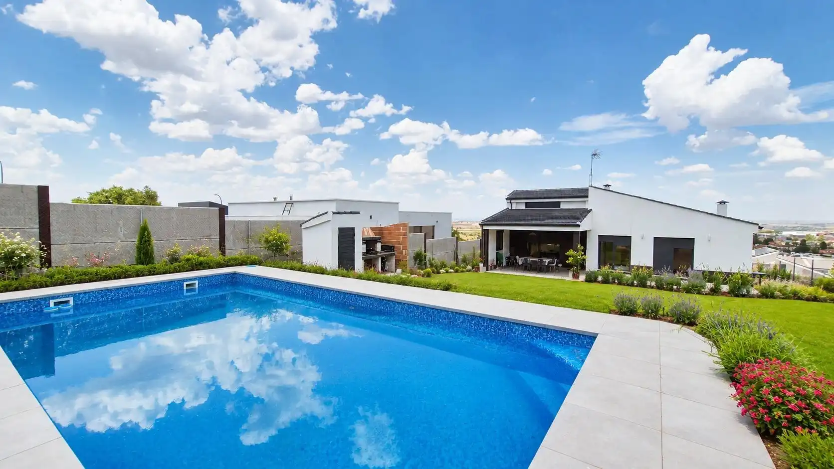 Piscina de Casa o chalet en venta en Carrascal de Barregas con Aire acondicionado, Calefacción y Jardín privado