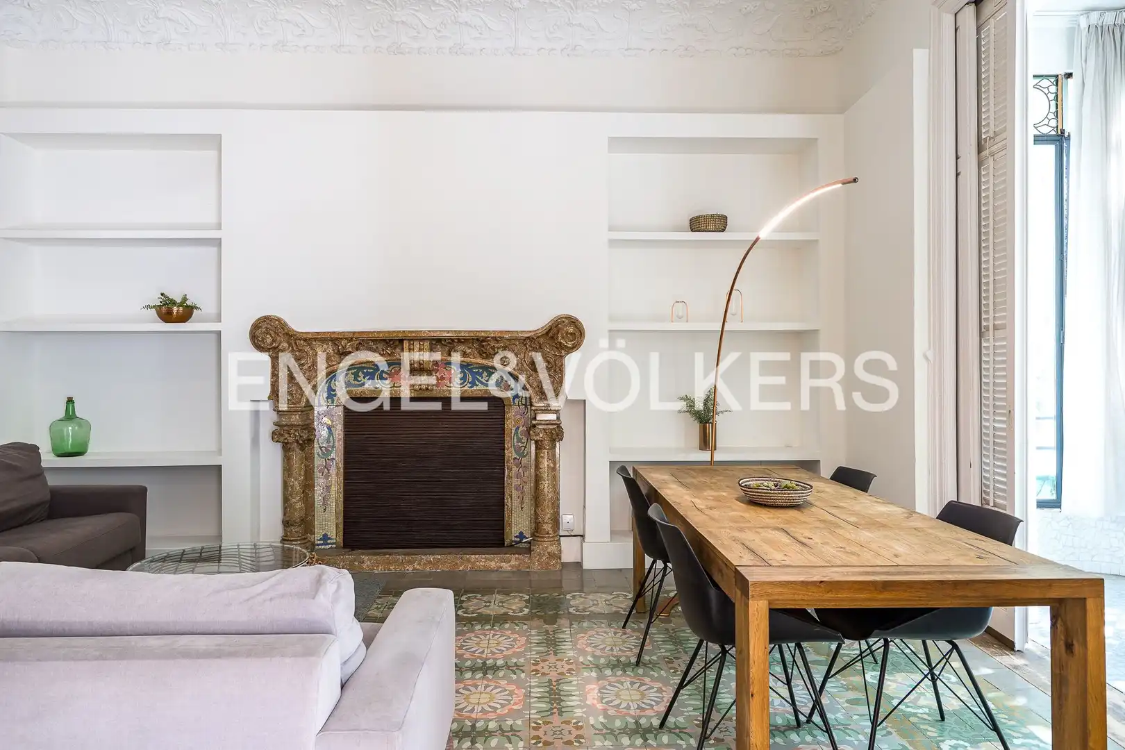Sala d'estar de Apartament en venda en Vilafranca del Penedès amb Calefacció, Moblat i Balcó
