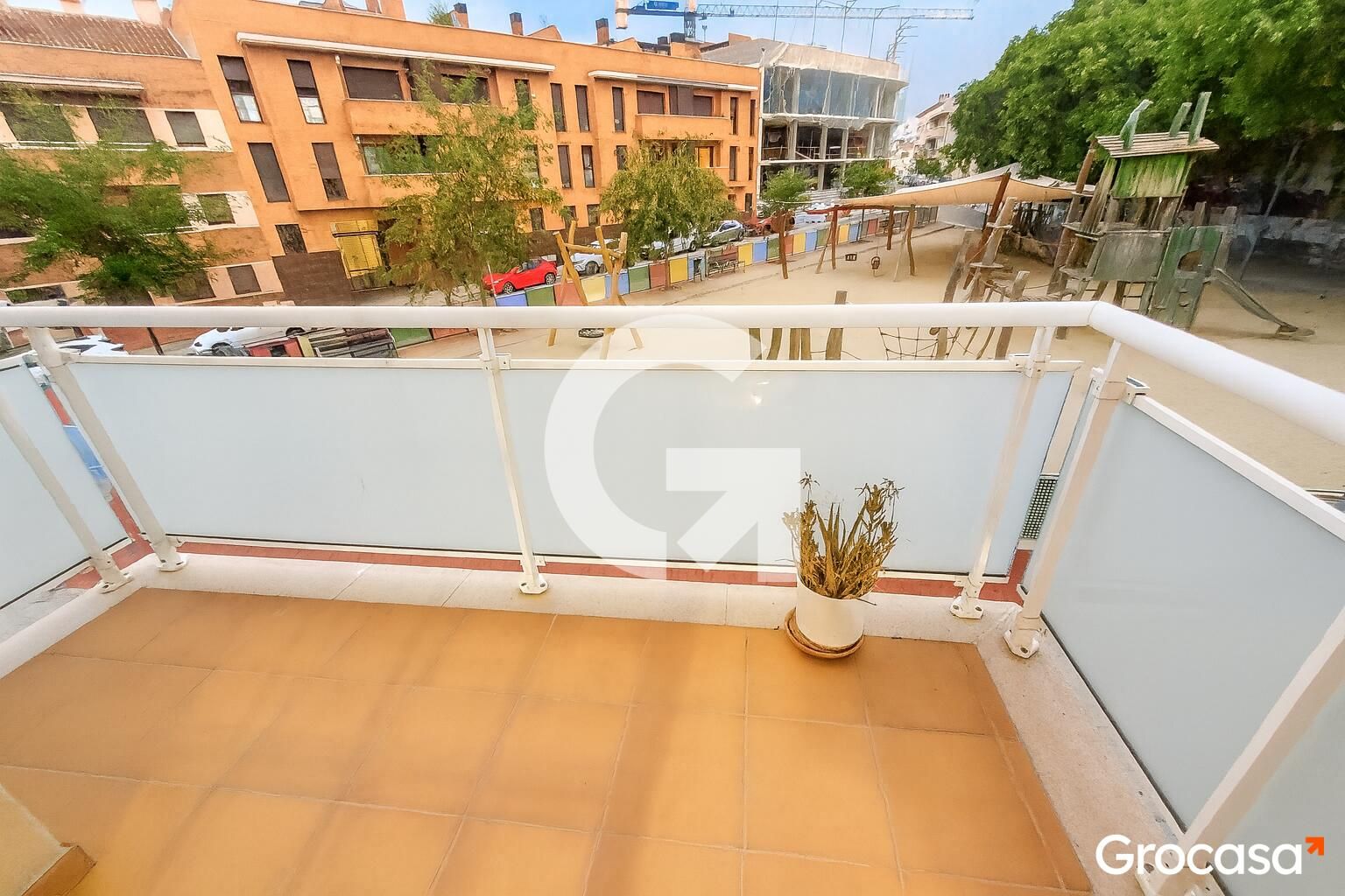Balcony of Flat for sale in Cubelles  with Storage room, Furnished and Oven