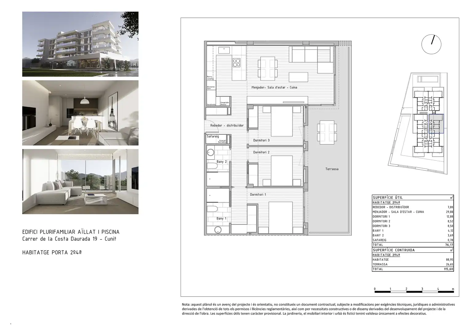 Appartement avec terrasse à vendre à Cunit Residencial, imagen 24