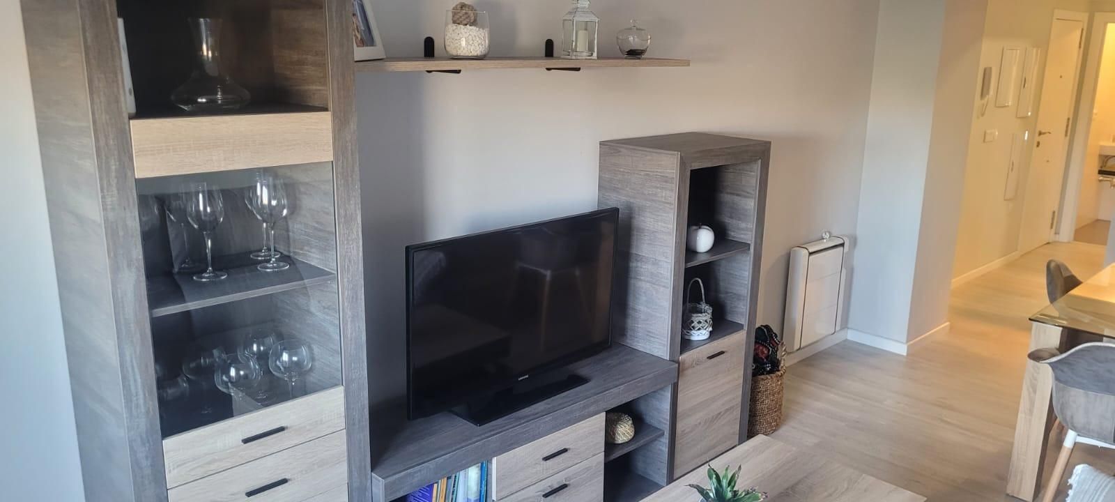Living room of Flat for sale in Cáceres Capital  with Heating, Terrace and Balcony