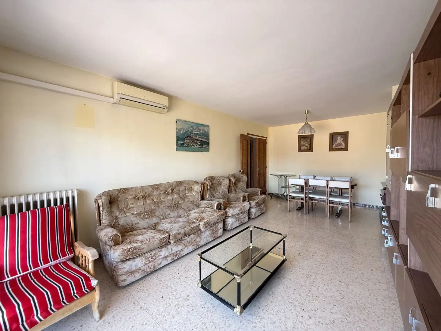 Sala de estar de Piso en venta en Igualada con Aire acondicionado y Calefacción