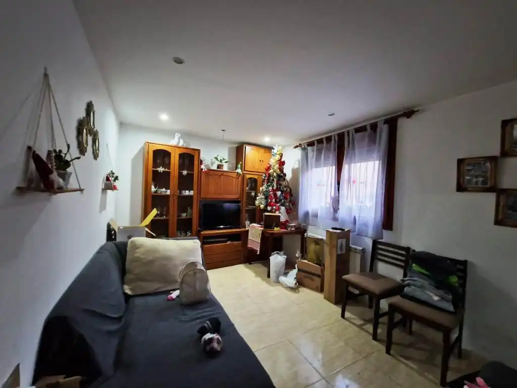 Sala d'estar de Casa o xalet en venda en Binéfar amb Calefacció, Terrassa i Traster