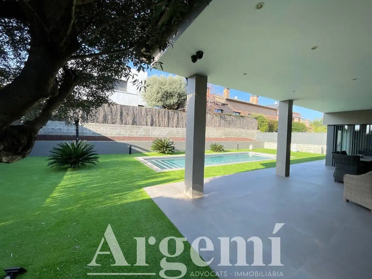 Piscina de Casa o chalet en venta en Palau-solità i Plegamans con Aire acondicionado, Calefacción y Jardín privado
