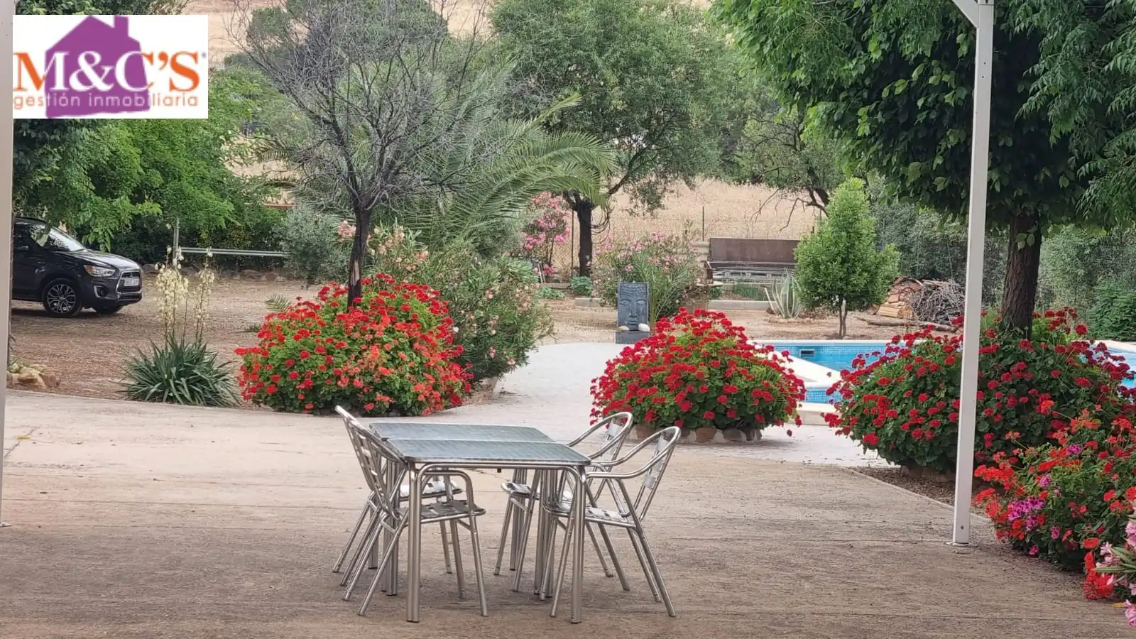Terrace of Houses for sale in Hinojosas de Calatrava  with Air Conditioner, Heating and Private garden