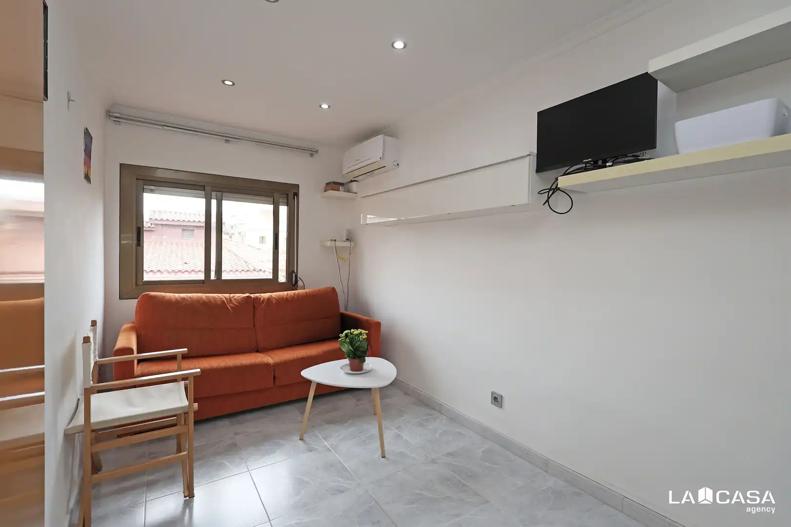 Living room of Attic for sale in  Barcelona Capital