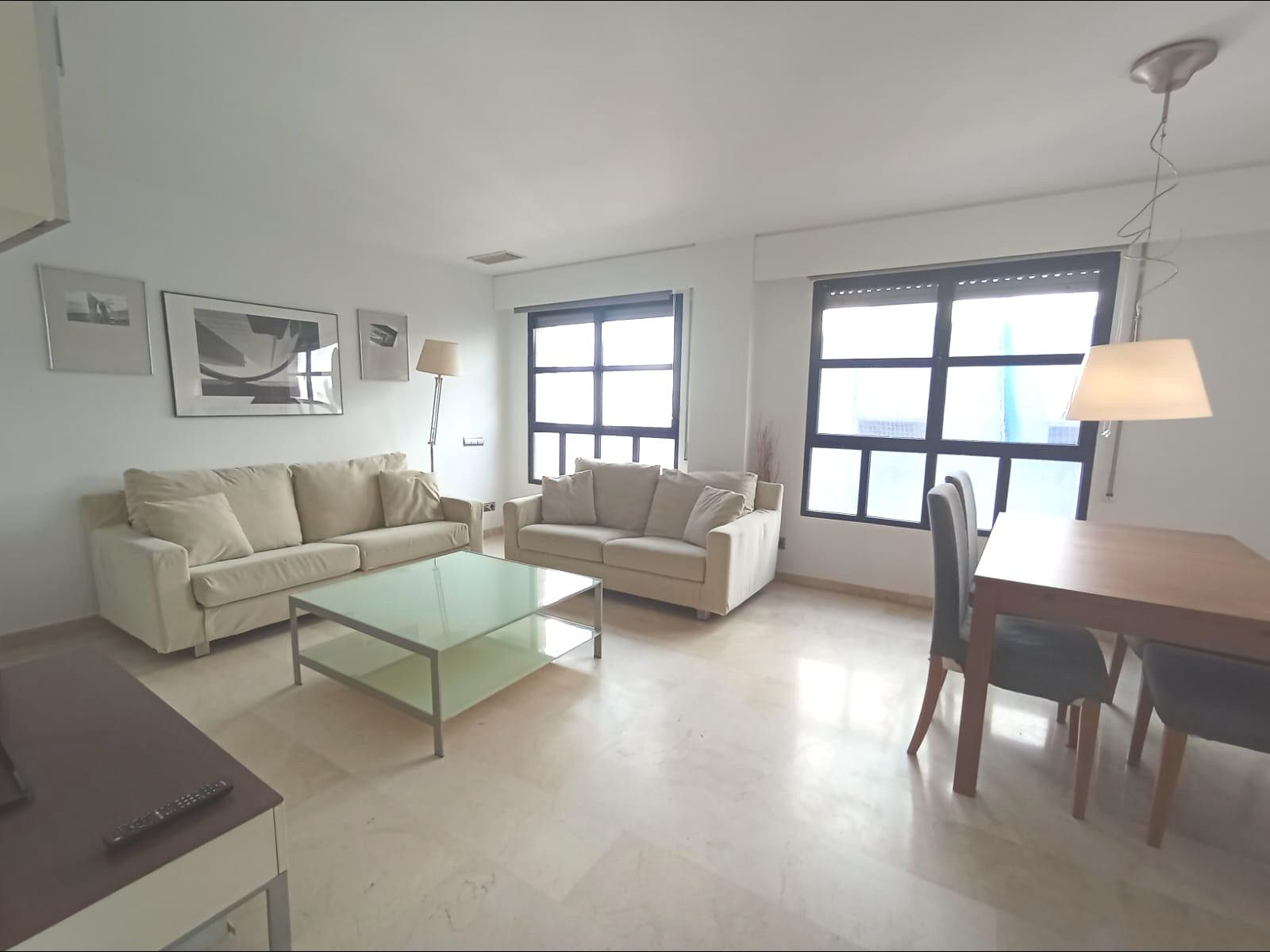 Living room of Flat to rent in Alicante / Alacant  with Air Conditioner