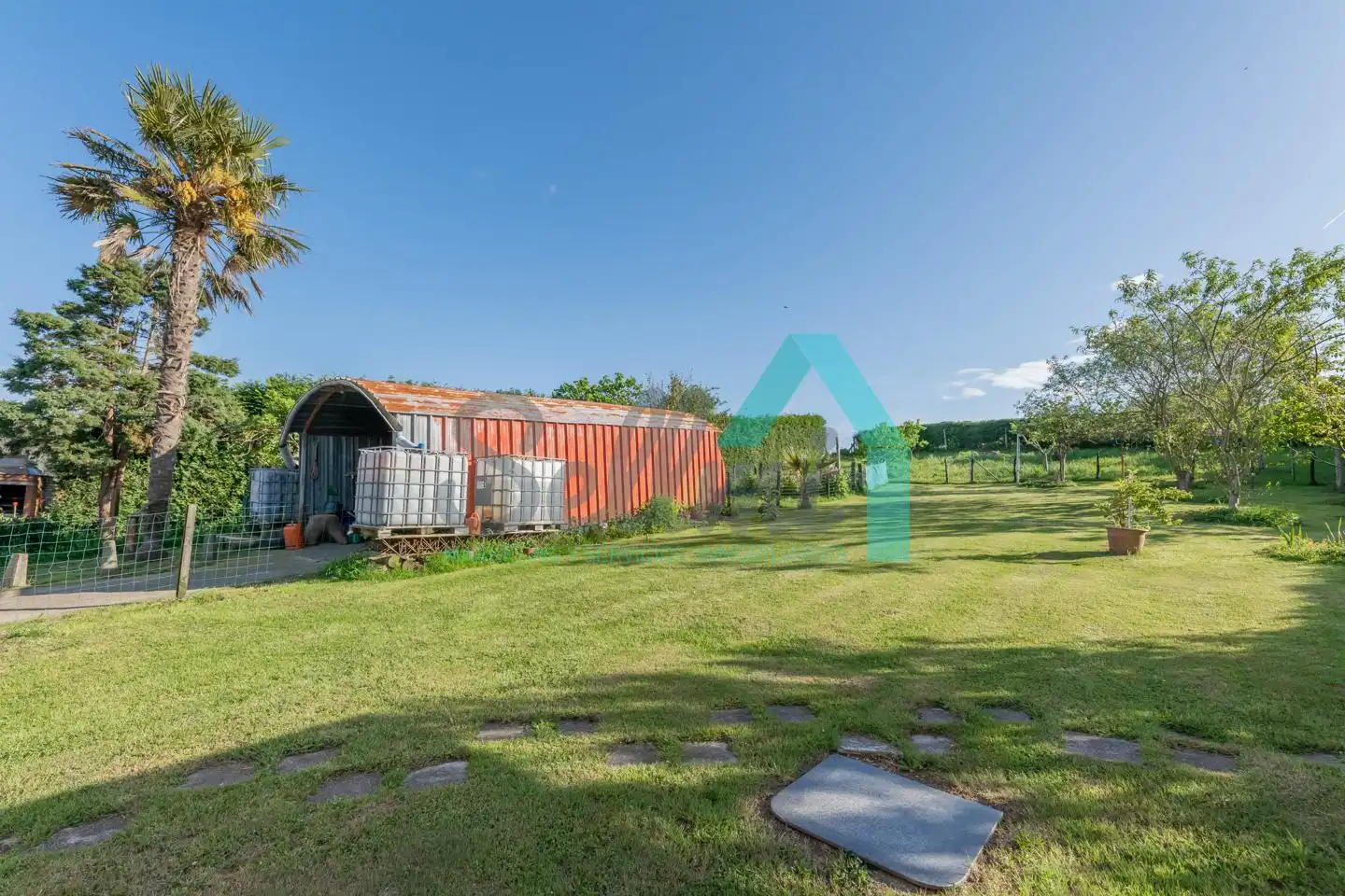 Jardí de Casa o xalet en venda en Castrillón amb Calefacció, Jardí privat i Parquet