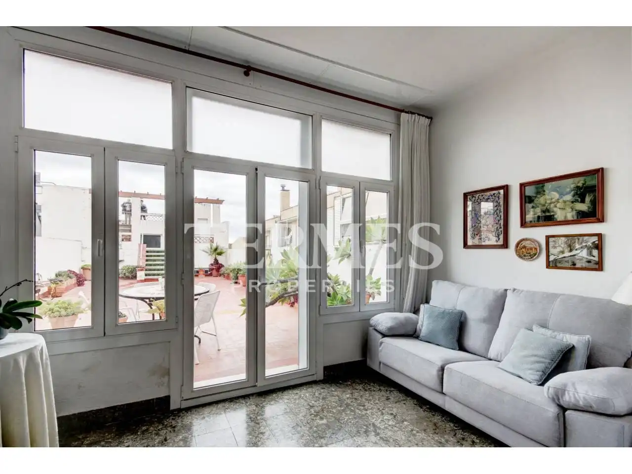 Vista exterior de Casa adosada en venta en Mataró con Aire acondicionado, Calefacción y Jardín privado