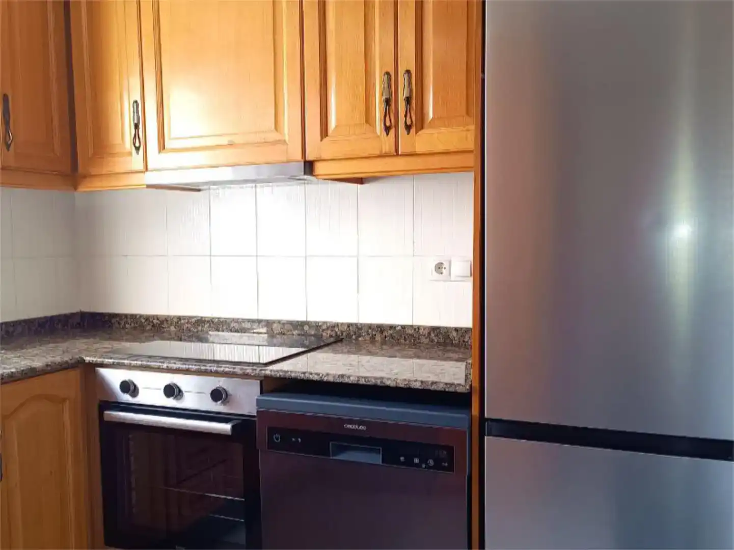 Cocina de Piso de alquiler en Tavernes Blanques con Aire acondicionado, Amueblado y Balcón