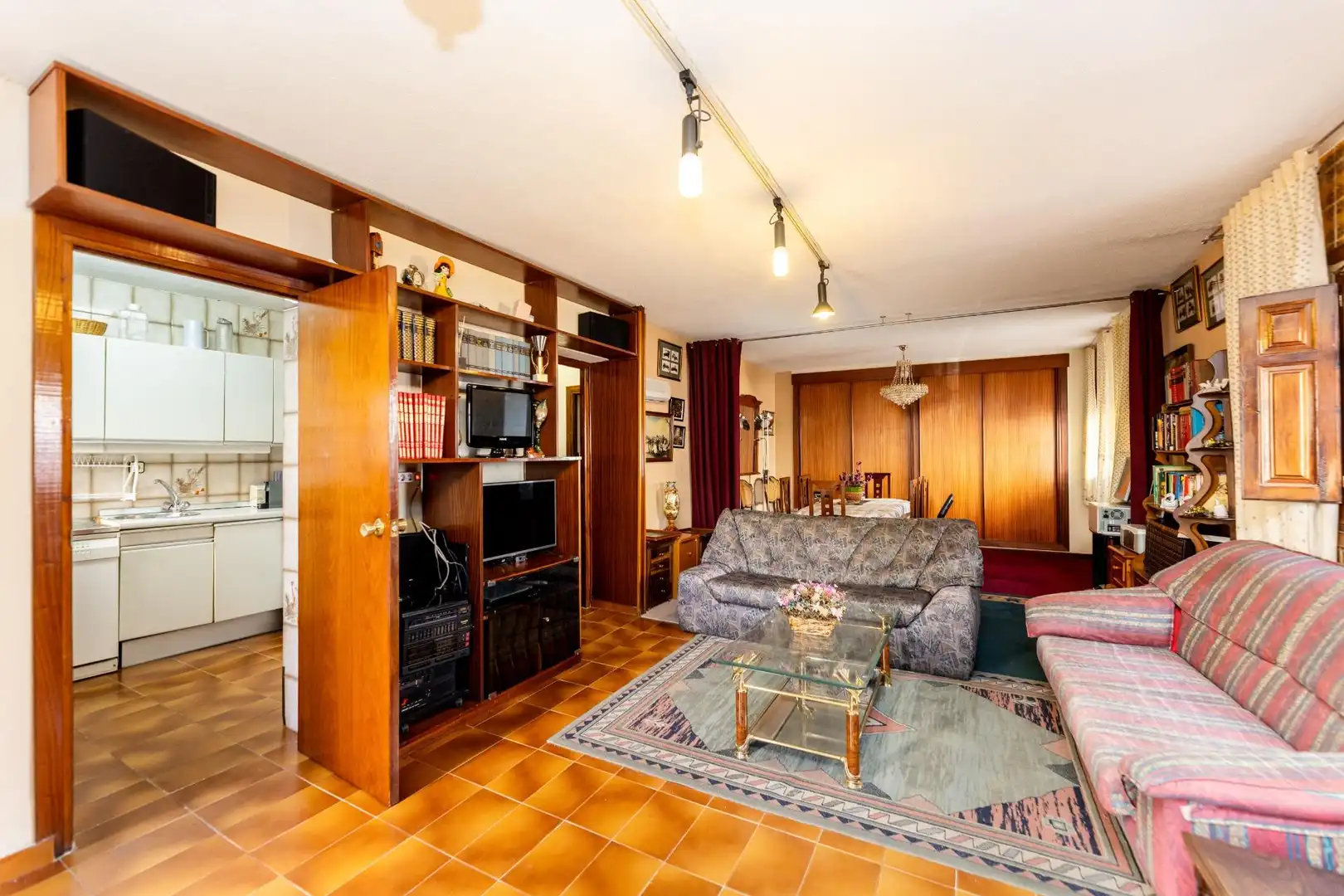 Living room of Houses for sale in Fresnedillas de la Oliva  with Heating
