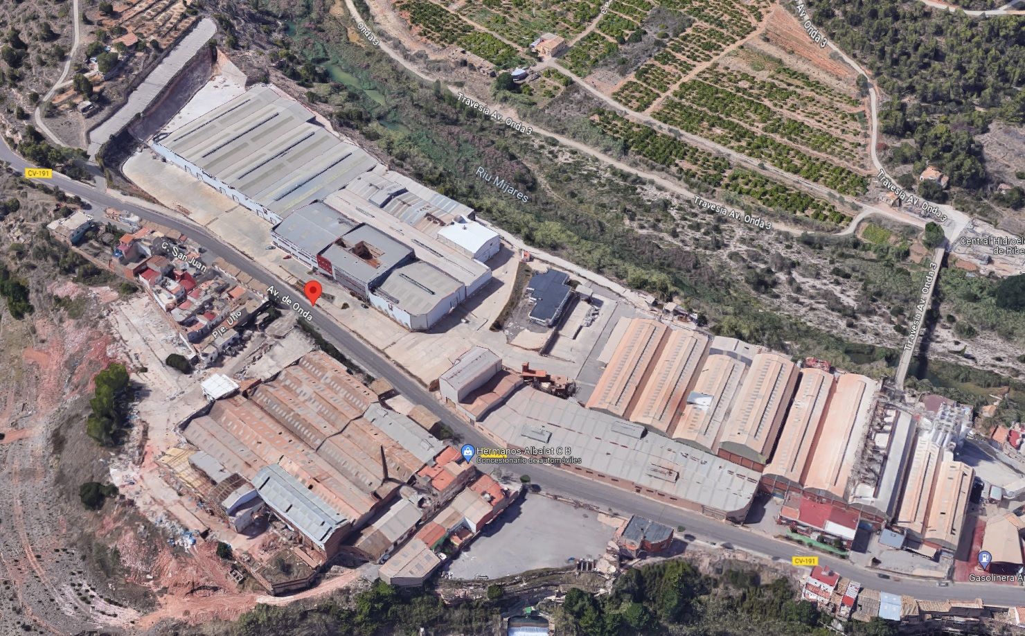 Nave industrial en venta en Ribesalbes