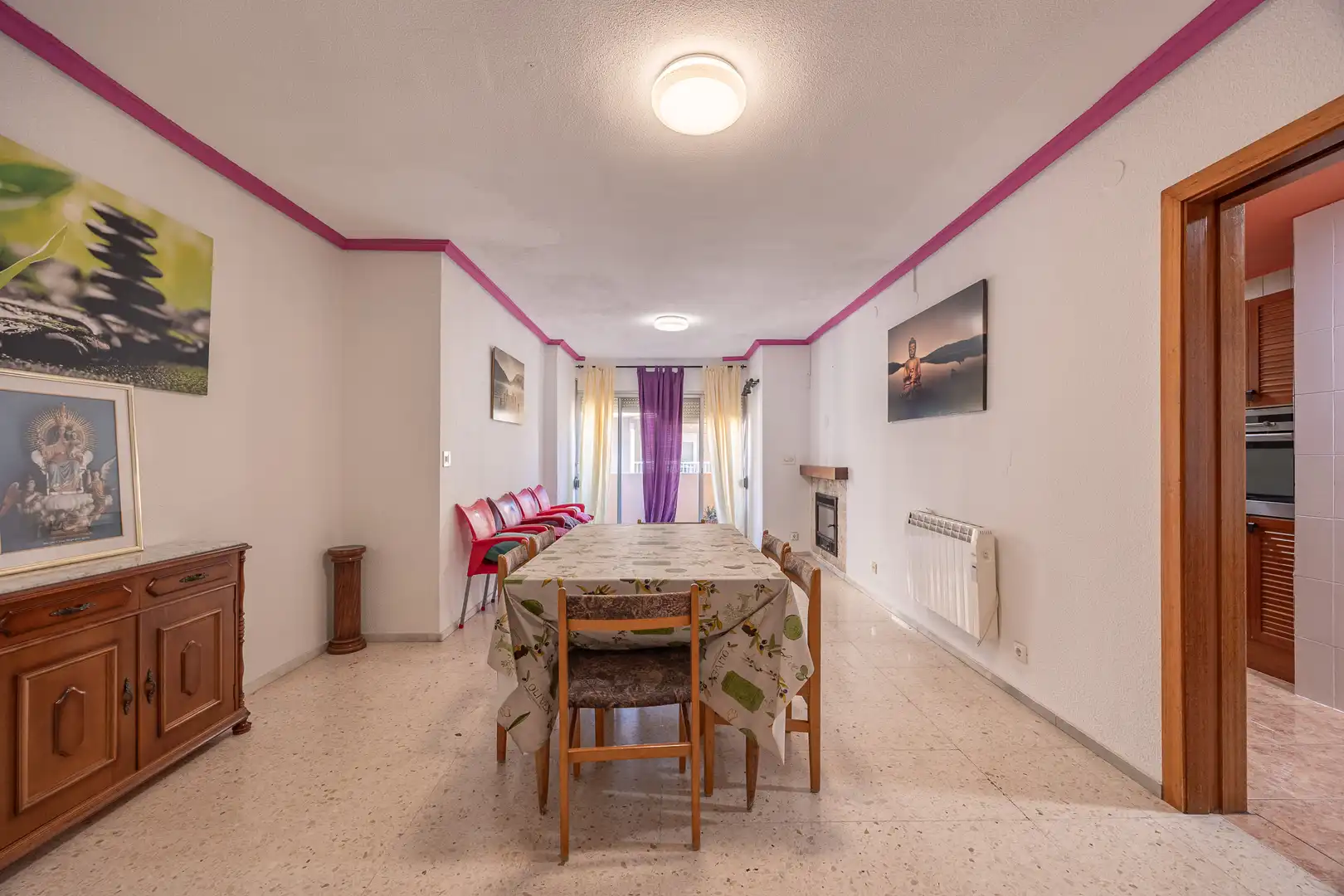 Esszimmer von Wohnung zum Verkauf in Callosa d'en Sarrià mit Abstellraum und Balkon