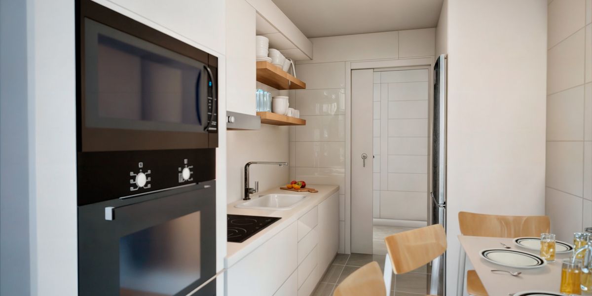 Kitchen of Flat for sale in Culleredo  with Heating, Private garden and Terrace