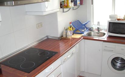 Kitchen of Apartment to rent in  Madrid Capital  with Heating, Parquet flooring and Furnished