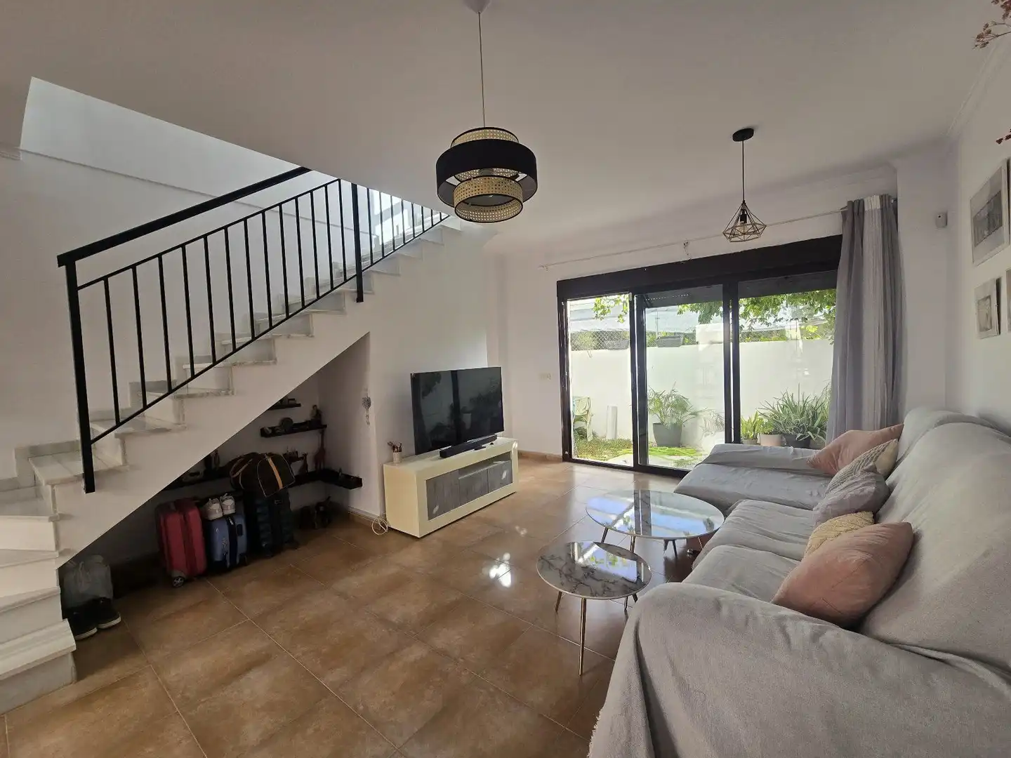 Sala de estar de Dúplex en venta en Turre con Aire acondicionado, Jardín privado y Terraza
