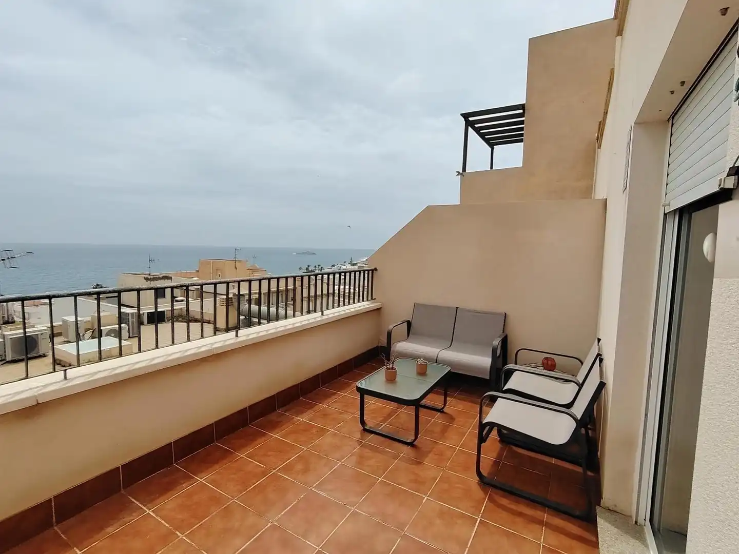 Terrasse von Wohnung zum Verkauf in Carboneras mit Terrasse, Möbliert und Balkon