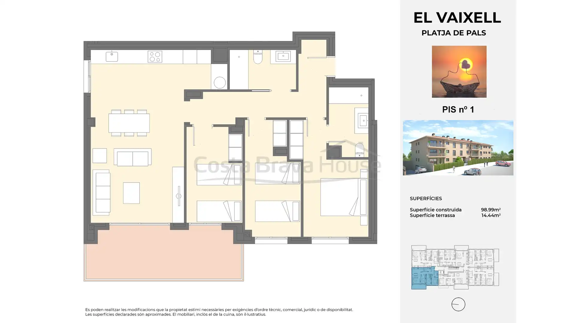 Apartment mit Pool zum Verkauf in Urbanitzacio Arenals de Mar, imagen 28