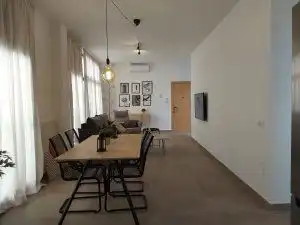 Living room of Flat for rent in Almería  with Air Conditioner, Heating and Terrace