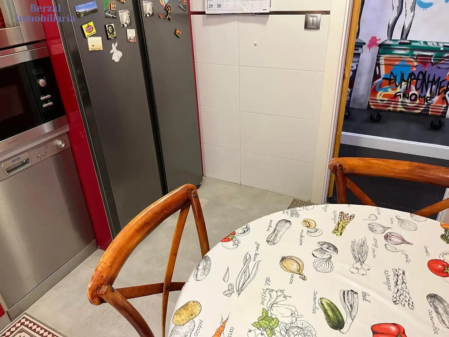 Kitchen of Flat for sale in  Logroño  with Air Conditioner, Heating and Terrace
