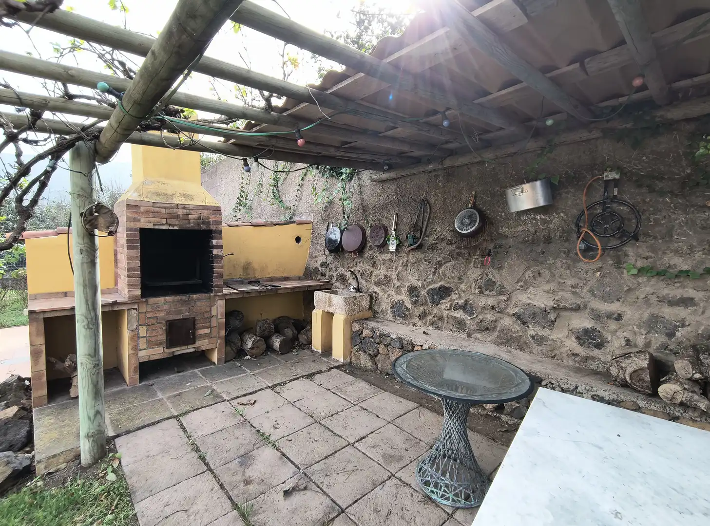 Terraza de Casa o chalet en venta en La Orotava con Jardín privado, Parquet y Terraza