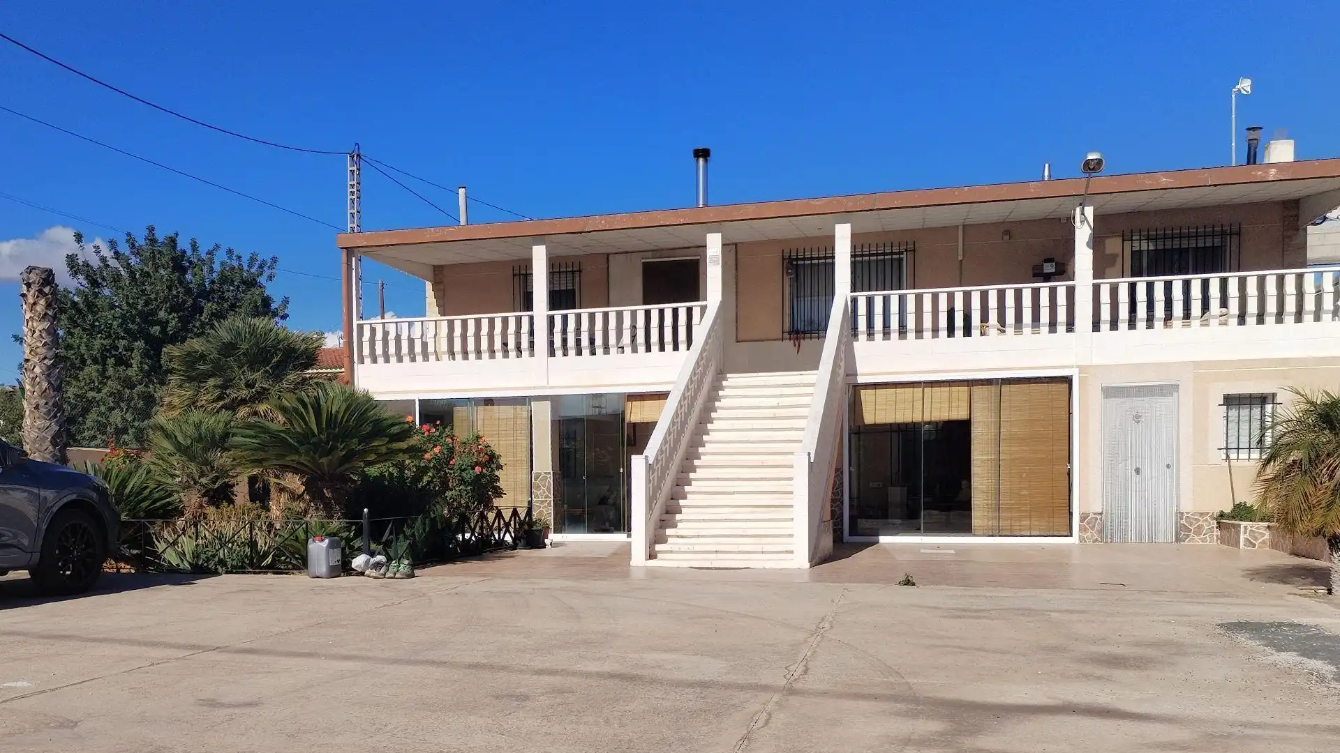 Vista exterior de Casa o chalet en venta en Novelda con Aire acondicionado, Jardín privado y Terraza
