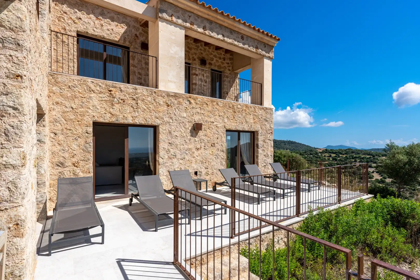 Terrasse von Country house zum Verkauf in Son Servera mit Klimaanlage, Heizung und Terrasse
