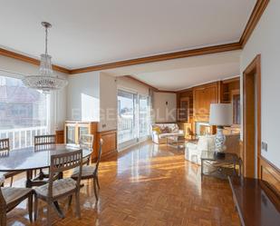 Living room of Apartment to rent in  Barcelona Capital  with Heating, Parquet flooring and Terrace