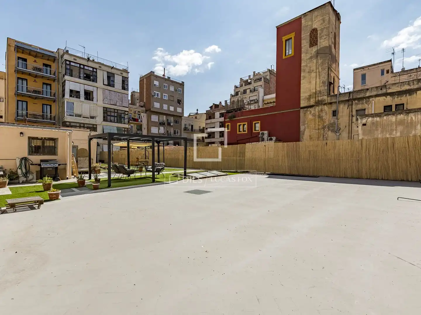 Terrace of Flat for sale in Barcelona  with Air Conditioner, Private garden and Terrace