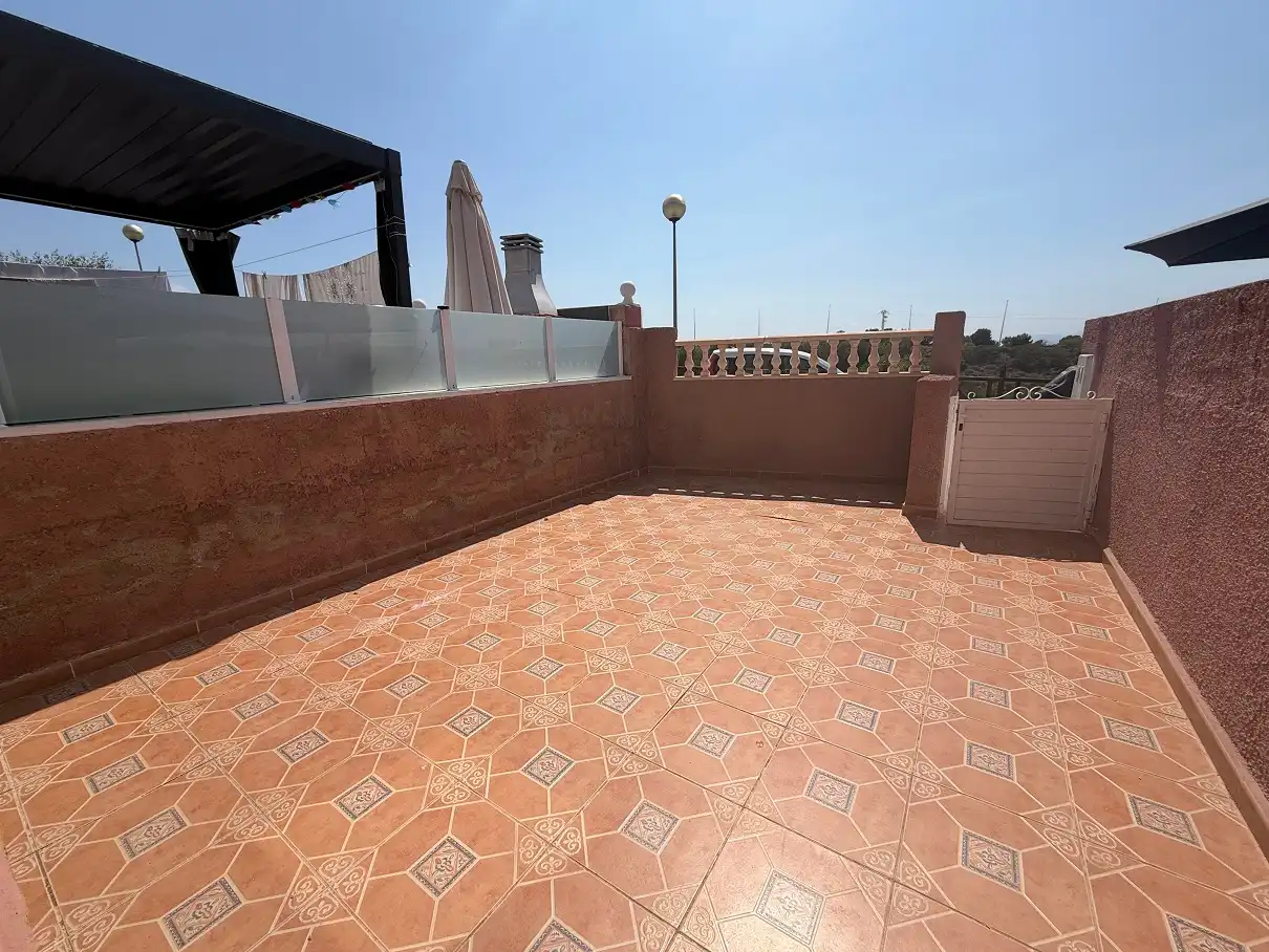 Terraza de Casa o chalet en venta en Santa Pola con Terraza, Amueblado y Horno
