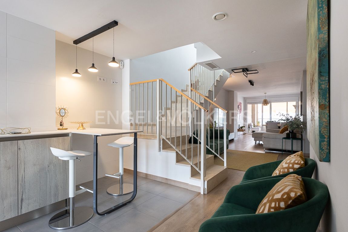 Vista exterior de Apartament de lloguer en Alboraya amb Aire condicionat, Calefacció i Parquet