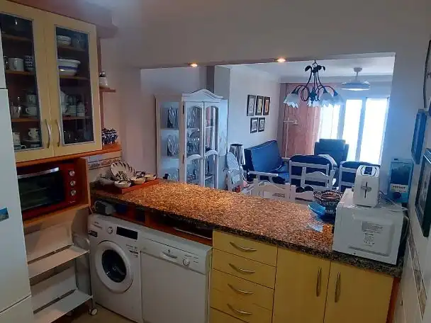 Kitchen of Flat for rent in Almuñécar  with Terrace, Furnished and Oven